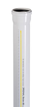 Tubo PP Ostendorf/Crearplast-Skolan Safe, DN/OD 110 mm. Longitud 3000 mm